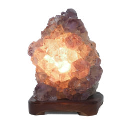 4.70kg Amethyst Crystal Lamp DK394 | Himalayan Salt Factory