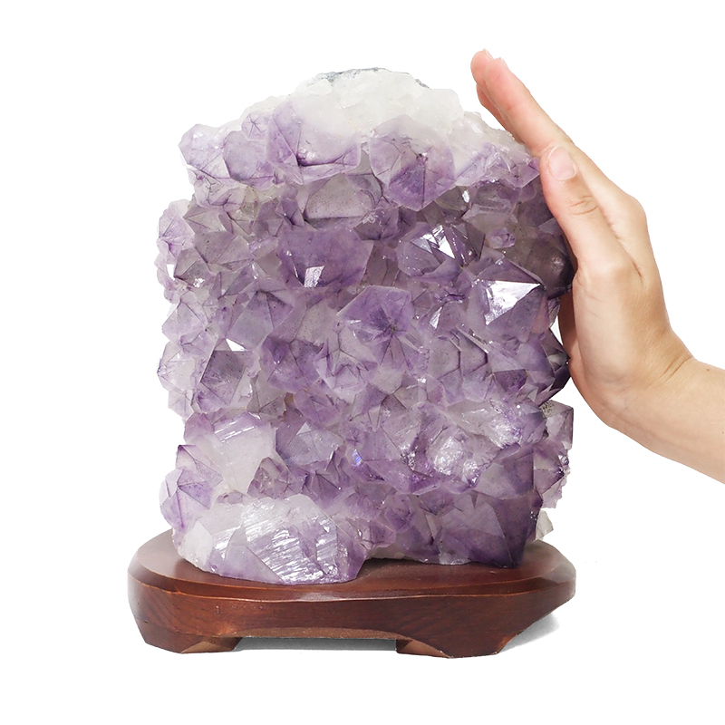 5.19kg Amethyst Crystal Lamp DK398 5 5.19kg Amethyst Crystal Lamp DK398 | Himalayan Salt Factory