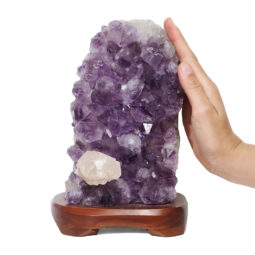 2.77kg Amethyst Crystal Lamp DK399 7 2.77kg Amethyst Crystal Lamp DK399 | Himalayan Salt Factory