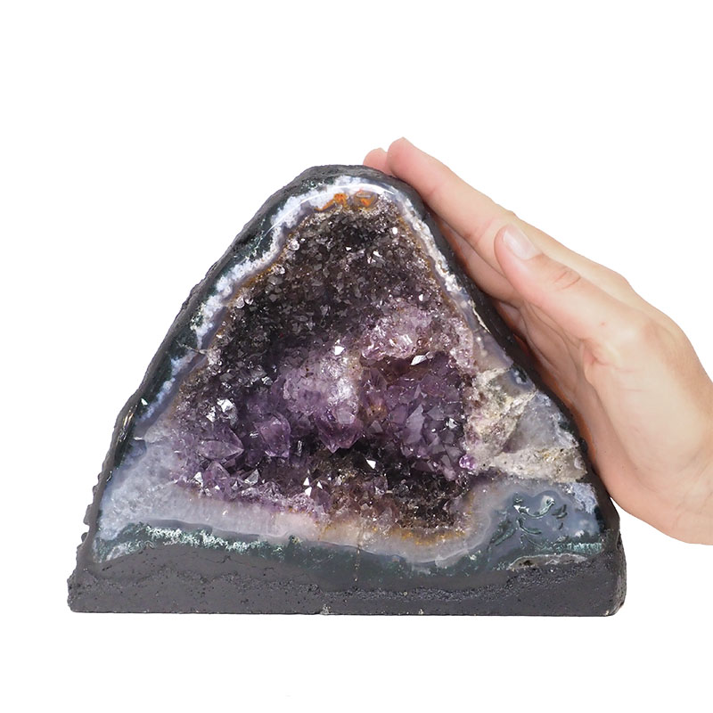 2.42kg Amethyst Geode - A Grade DK424 4 2.42kg Amethyst Geode DK424 | Himalayan Salt Factory