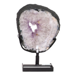 3.40kg Natural Brazil Amethyst Geode Slice DK438 | Himalayan Salt Factory