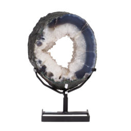 4.50kg Natural Brazil Amethyst Geode Slice DK459 | Himalayan Salt Factory