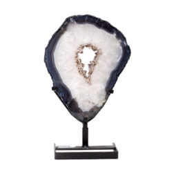 4.20kg Natural Brazil Amethyst Geode Slice DK462 | Himalayan Salt Factory