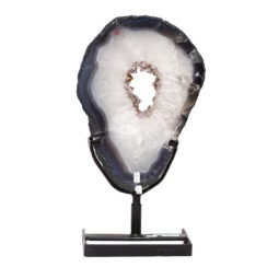 3.85kg Natural Brazil Amethyst Geode Slice DK463 | Himalayan Salt Factory