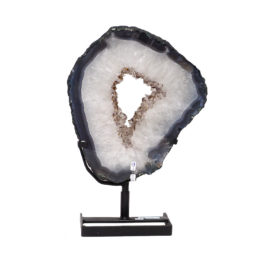 4.75kg Natural Brazil Amethyst Geode Slice DK465 | Himalayan Salt Factory