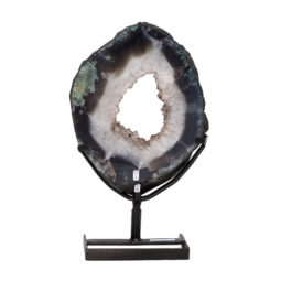 4.45kg Natural Brazil Amethyst Geode Slice DK466 | Himalayan Salt Factory