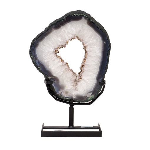 5.30kg Natural Brazil Amethyst Geode Slice DK469 | Himalayan Salt Factory