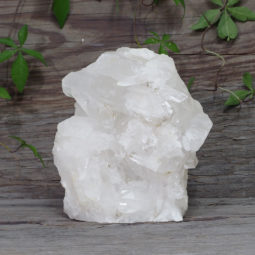 1.89kg Clear Quartz Cluster Lamp with LED Bulb DK506 | Himalayan Salt Factory