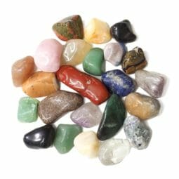 1kg Mixed Crystal Tumbled Stone (3cm - 4cm) Parcel | Himalayan Salt Factory