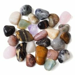 1kg Mixed Crystal Tumbled Stone (3cm – 4cm) Parcel | Himalayan Salt Factory