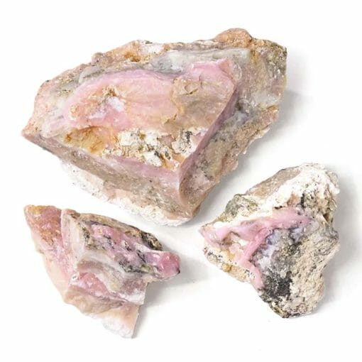 1kg Pink Opal Large Rough Parcel | Himalayan Salt Factory