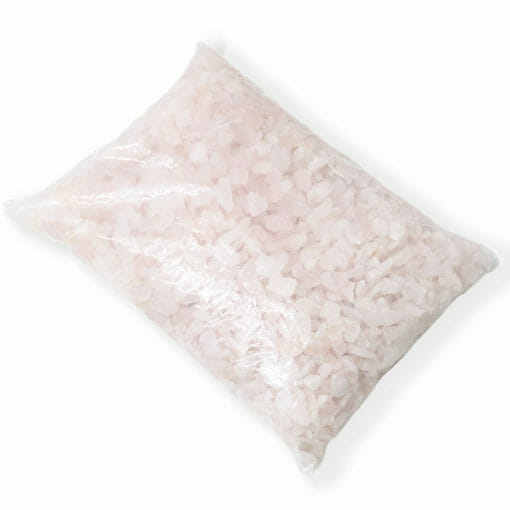 5kg Rose Quartz Rough (1cm-2cm) Parcel | Himalayan Salt Factory