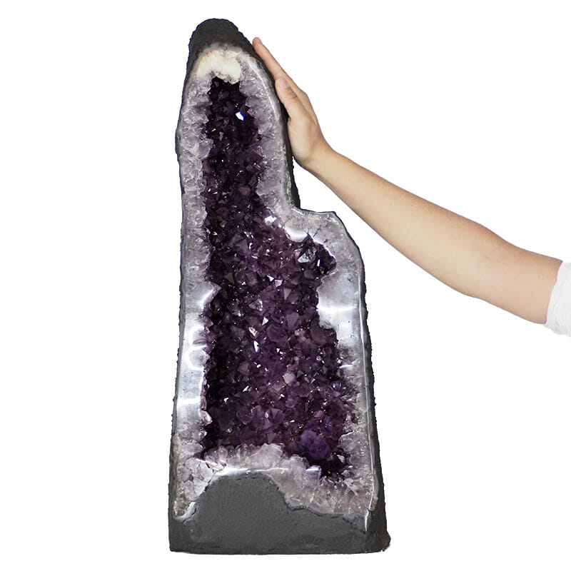 38.62kg Amethyst Cathedral Geode - A Grade DS1740 4 Amethyst Cathedral Geode - A Grade DS1740 | Himalayan Salt Factory