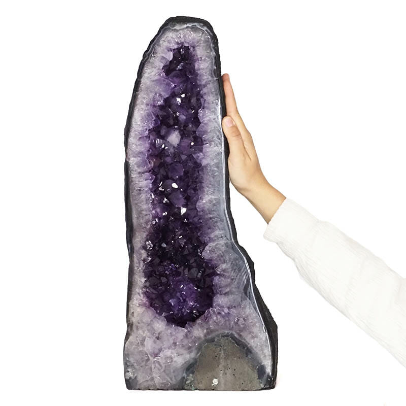 17.60kg Amethyst Cathedral Geode - A Grade DS1750 4 Amethyst Cathedral Geode - A Grade DS1750 | Himalayan Salt Factory