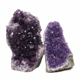 Amethyst Crystal Geode Specimen Set DN1463 | Himalayan Salt Factory