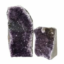 Amethyst Crystal Geode Specimen Set DN1464 | Himalayan Salt Factory