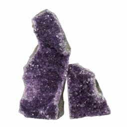 Amethyst Crystal Geode Specimen Set DN1467 | Himalayan Salt Factory