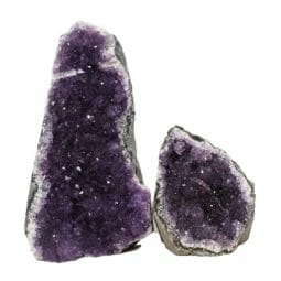 Amethyst Crystal Geode Specimen Set DN1468 | Himalayan Salt Factory