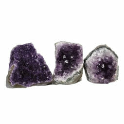 Amethyst Crystal Geode Specimen Set DN1477 | Himalayan Salt Factory