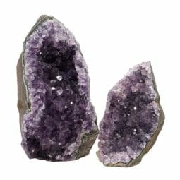 Amethyst Crystal Geode Specimen Set DN1488 | Himalayan Salt Factory
