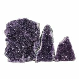 Amethyst Crystal Geode Specimen Set DN1506 | Himalayan Salt Factory