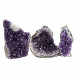 Amethyst Crystal Geode Specimen Set DN1508 | Himalayan Salt Factory