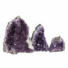 2.25kg Amethyst Crystal Geode Specimen Set 3 Pieces DN1514 2 Amethyst Crystal Geode Specimen Set DN1514 | Himalayan Salt Factory
