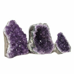 Amethyst Crystal Geode Specimen Set DN1515 | Himalayan Salt Factory