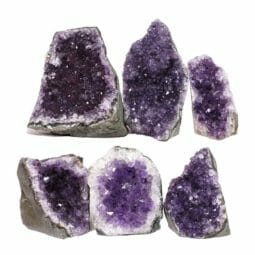 Amethyst Mini Cluster Specimen Set N1634 | Himalayan Salt Factory