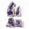 2.02kg Amethyst Mini Cluster Specimen Set 4 Pieces J1809 1 2.02kg Amethyst Mini Cluster Specimen Set 4 Pieces J1809 | Himalayan Salt Factory