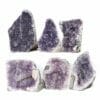 2.21kg Amethyst Mini Cluster Specimen Set 6 Pieces J1818 1 2.21kg Amethyst Mini Cluster Specimen Set 6 Pieces J1818 | Himalayan Salt Factory