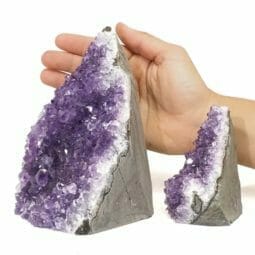 2.01kg Amethyst Mini Cluster Specimen Set 2 Pieces J1826 5 2.01kg Amethyst Mini Cluster Specimen Set 2 Pieces J1826 | Himalayan Salt Factory