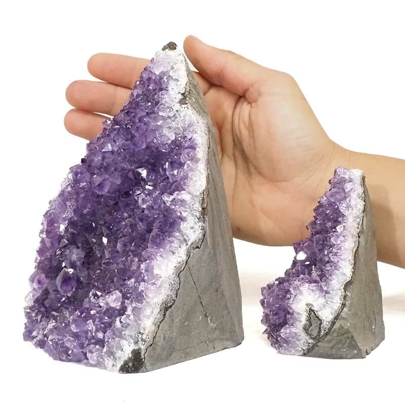 2.01kg Amethyst Mini Cluster Specimen Set 2 Pieces J1826 4 2.01kg Amethyst Mini Cluster Specimen Set 2 Pieces J1826 | Himalayan Salt Factory