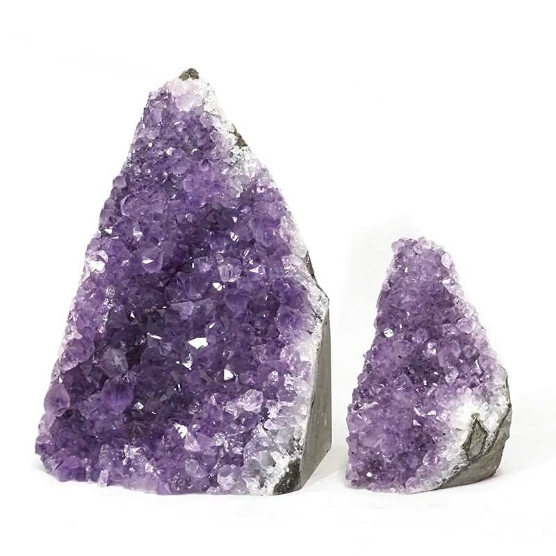 2.01kg Amethyst Mini Cluster Specimen Set 2 Pieces J1826 3 2.01kg Amethyst Mini Cluster Specimen Set 2 Pieces J1826 | Himalayan Salt Factory