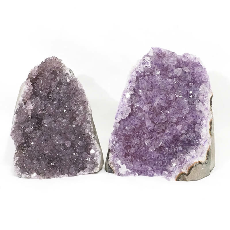 1.85kg Amethyst Mini Cluster Specimen Set 2 Pieces J1829 3 1.85kg Amethyst Mini Cluster Specimen Set 2 Pieces J1829 | Himalayan Salt Factory