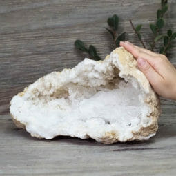 Natural Calcite Geode Piece S1074 | Himalayan Salt Factory