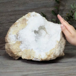 Natural Calcite Geode Piece S1082 | Himalayan Salt Factory
