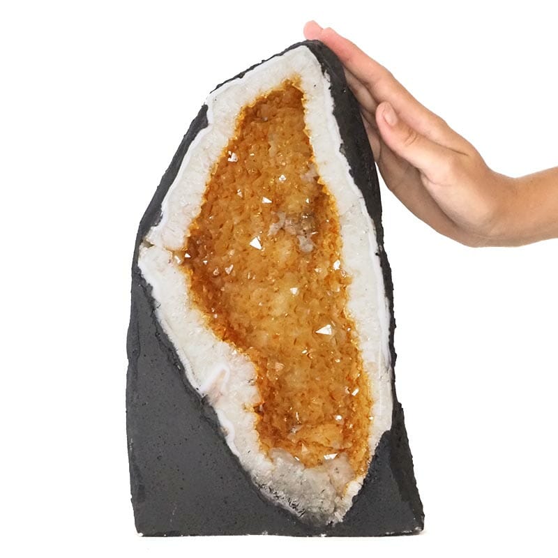 6.18kg Natural Citrine Geode - A Grade DS1820 4 Natural Citrine Geode – A Grade DS1820 | Himalayan Salt Factory