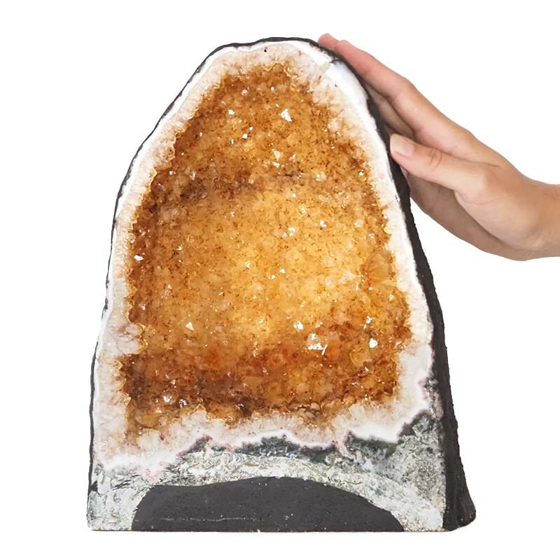 6.64kg Natural Citrine Geode - A Grade DS1822 4 Natural Citrine Geode – A Grade DS1822 | Himalayan Salt Factory