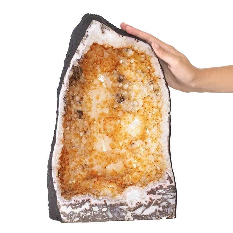 9.12kg Natural Citrine Geode - A Grade DS1823 4 Natural Citrine Geode – A Grade DS1823 | Himalayan Salt Factory