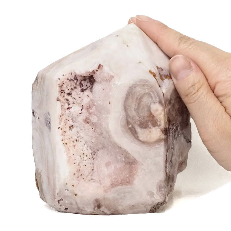 1.22kg Natural Pink Amethyst Terminated Point DS1726 4 Natural Pink Amethyst Point DS1726 | Himalayan Salt Factory