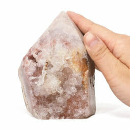 Natural Pink Amethyst Terminated Point DS1802 | Himalayan Salt Factory