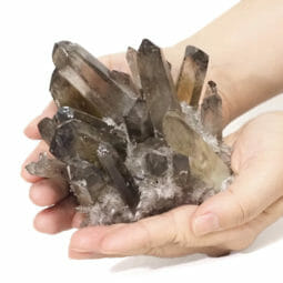Smoky Quartz Crystal Cluster DS1717 | Himalayan Salt Factory