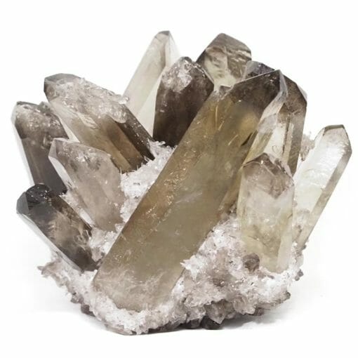 Smoky Quartz Crystal Cluster DS1719 | Himalayan Salt Factory