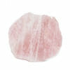 1.77kg Natural Rose Quartz Polished Slab Plate J1837 | Himalayan Salt Factory
