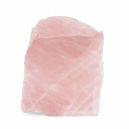 1.25kg Natural Rose Quartz Polished Slab Plate J1842 | Himalayan Salt Factory