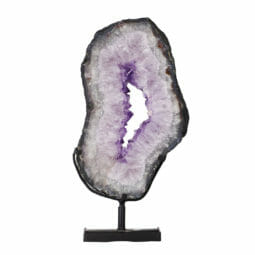8.00kg Natural Brazil Amethyst Geode Slice DK524 | Himalayan Salt Factory