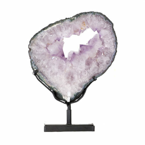 6.55kg Natural Brazil Amethyst Geode Slice DK531 | Himalayan Salt Factory