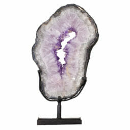 7.40kg Natural Brazil Amethyst Geode Slice DK540 | Himalayan Salt Factory