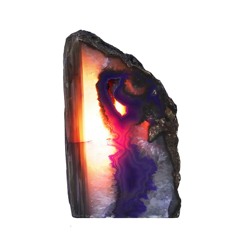 2.36kg Agate Crystal Lamp N1821 4 Agate Crystal Lamp N1821 | Himalayan Salt Factory